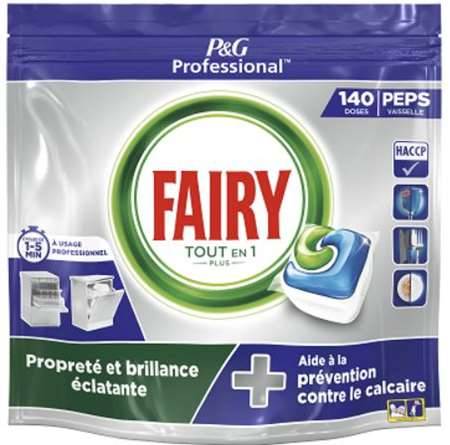 Tablette Vaisselle & verre tout en 1 - Lot de 4 Paquets de 140 - Procter & Gamble France