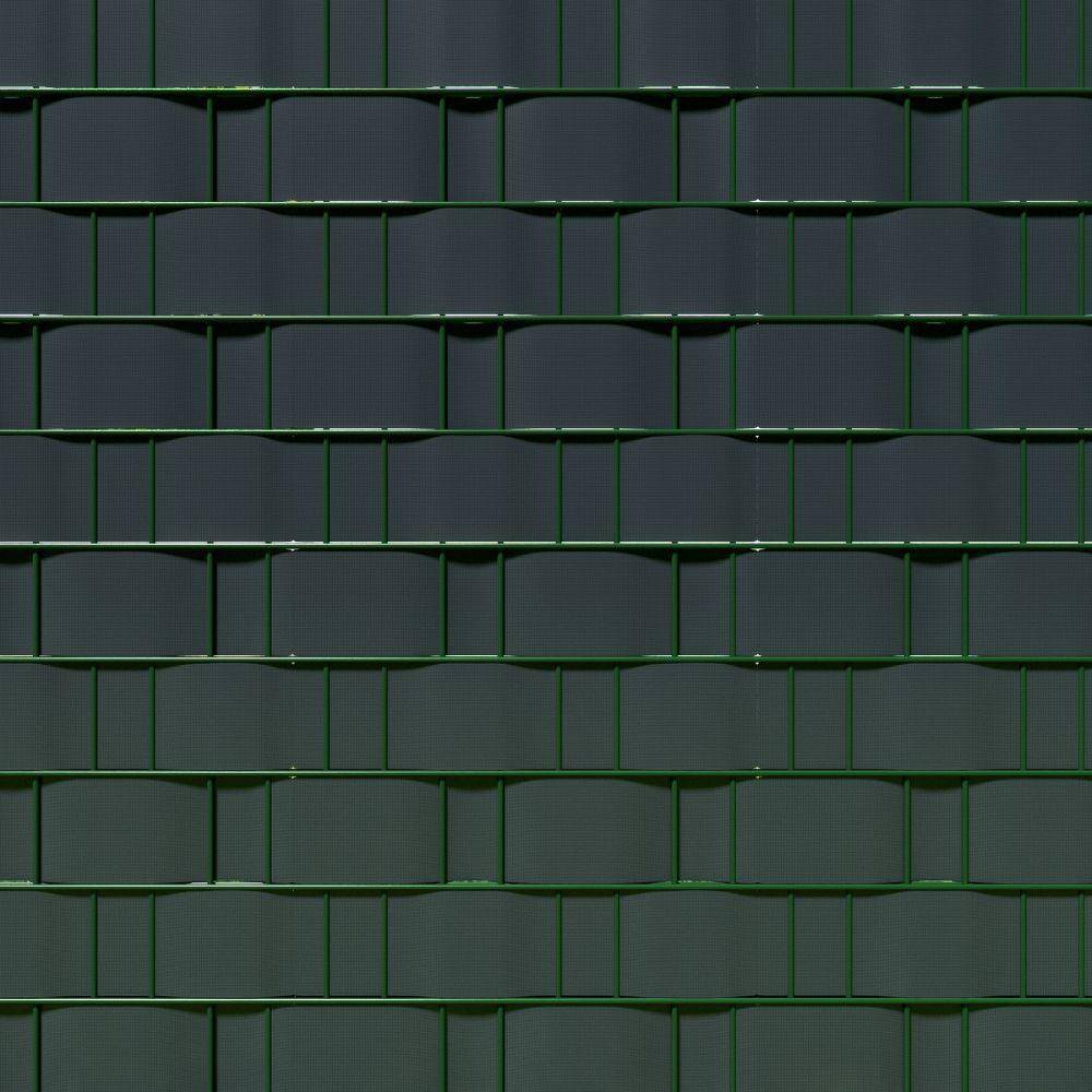 Helloshop26 - Brise vue brise vent film anti regards clôture paravent PVC gris anthracite 35 m - Image 1