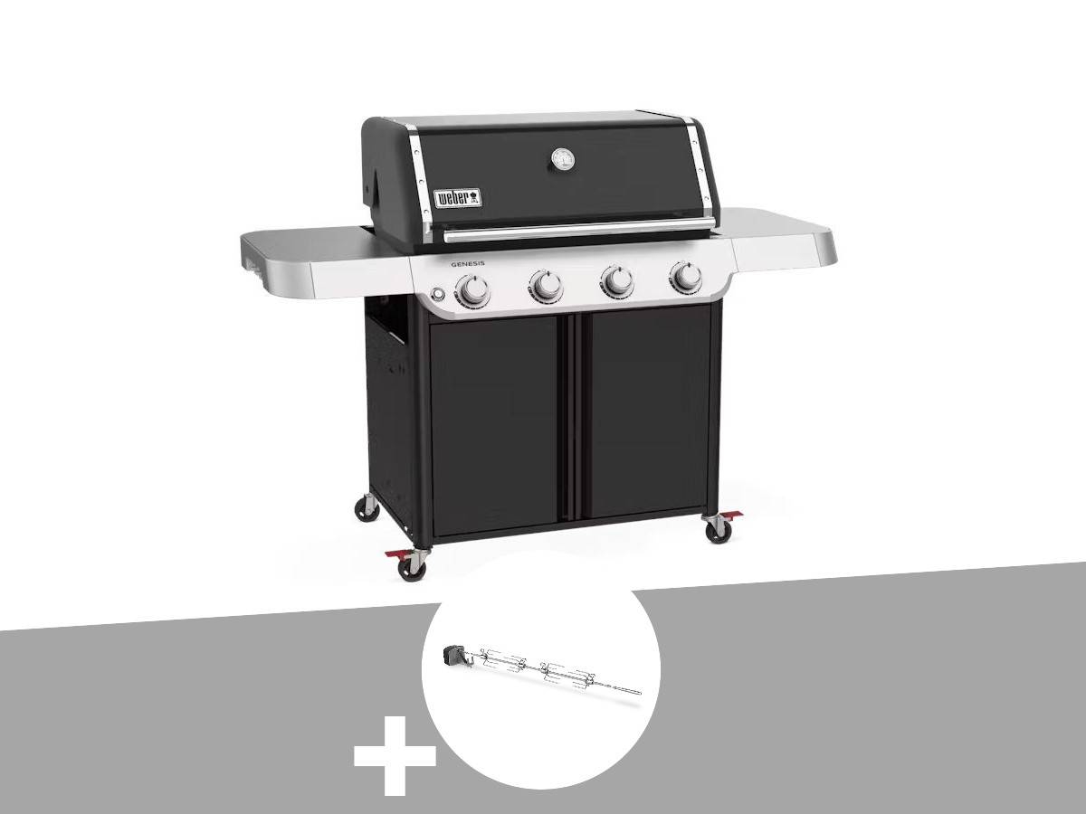 Weber - Barbecue à gaz Genesis E-415 + Rôtissoire - Weber - Image 1