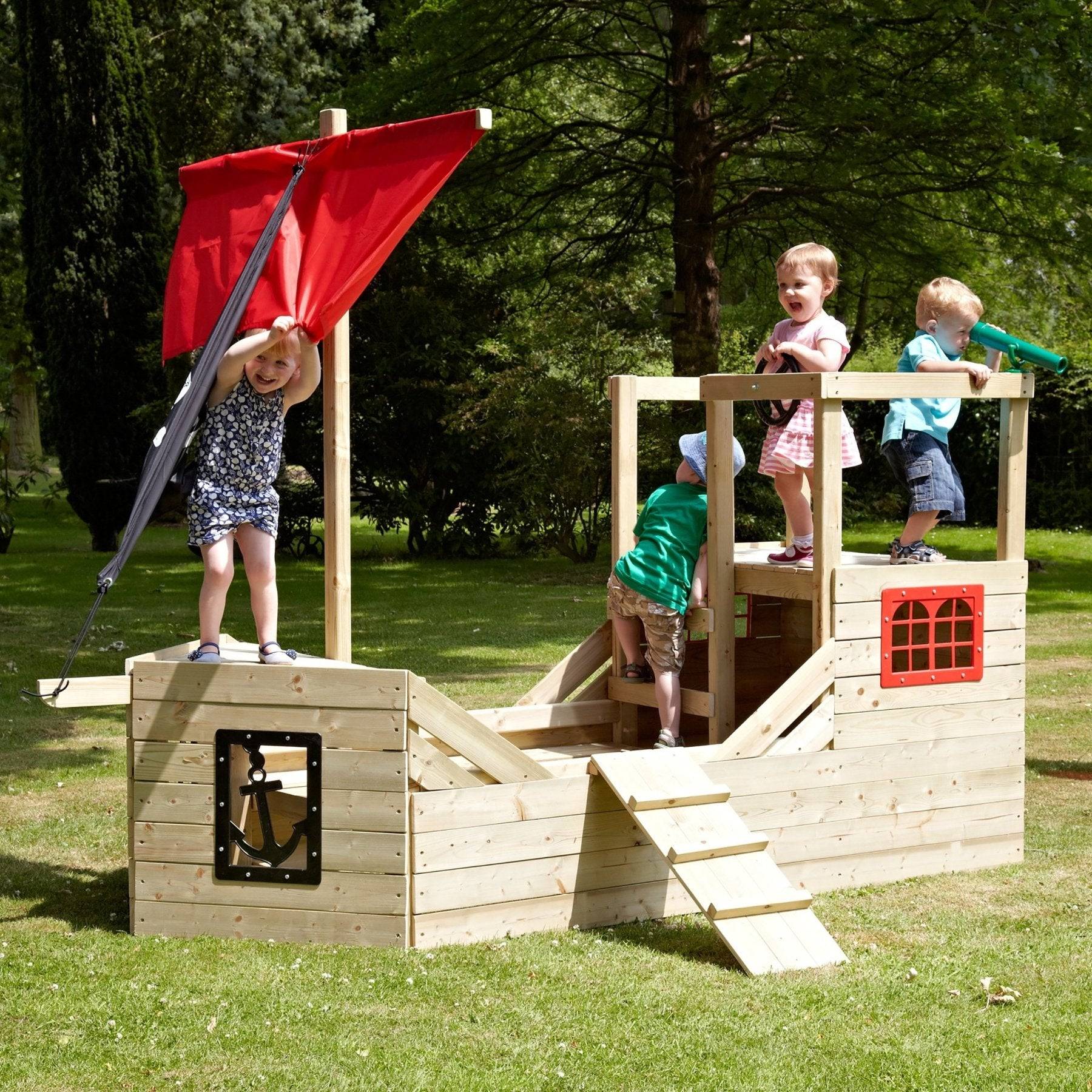 Cabane bateau pirate en bois FSC® GALLEON - Image 1