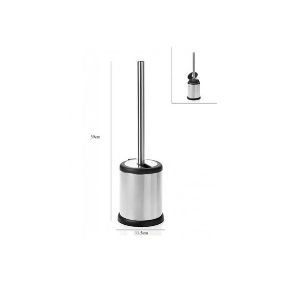 Brosse WC à Clapet "Stan" 39cm Argent - Image 3