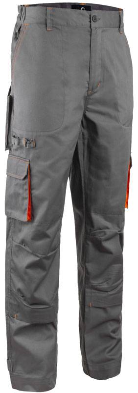 Pantalon Paddock II coton polyester gris/orange TL - COVERGUARD - 5PAP15000L - Image 1