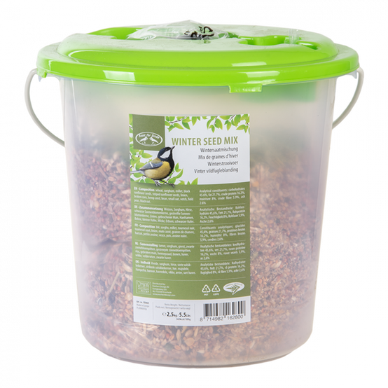 Seau avec cuillère et graines à saupoudrer - 2.5 kg - Plastique - Image 4