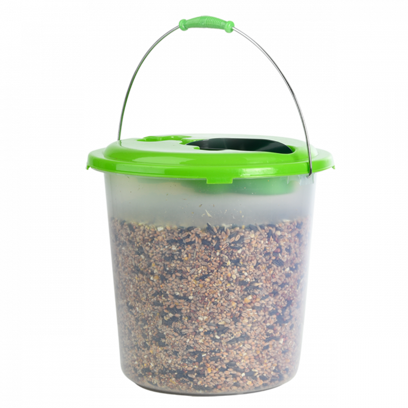 Seau avec cuillère et graines à saupoudrer - 2.5 kg - Plastique - Image 3