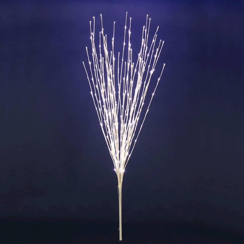 Branche lumineuse 180CM 288 LED blanc chaud tronc blanc - Image 1