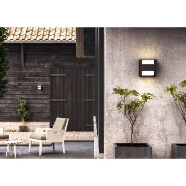 Philips - Applique murale - PHILIPS - Arbour - Éclairage extérieur - Lumiere blanche chaude - Étroit - IP44 - Image 3