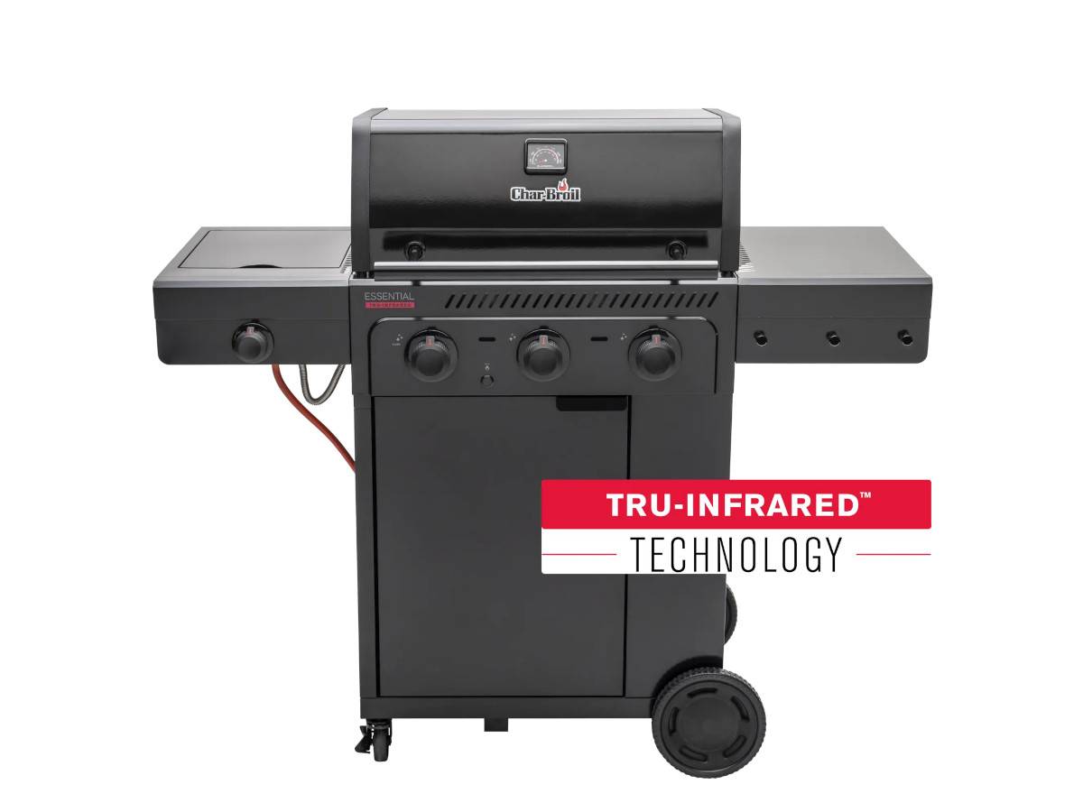 Char-broil - Barbecue à gaz Essential 3G - 3 brûleurs + Housse de protection + Kit 3 ustensiles - Char-Broil - Image 2