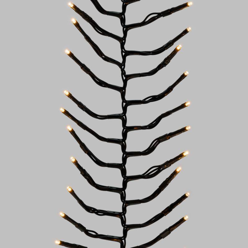 Lotti - Guirlande Boa 12cm 22M 2200 miniLed ambré 8 modes câble vert 30V Lotti - Image 9