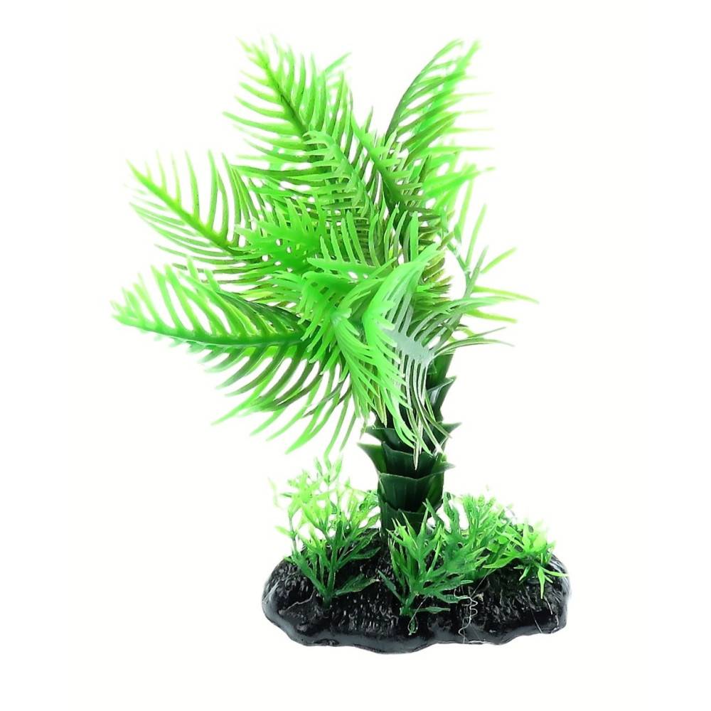 animallparadise - Palmier décoration solo S, H15 cm, pour aquarium - Image 1