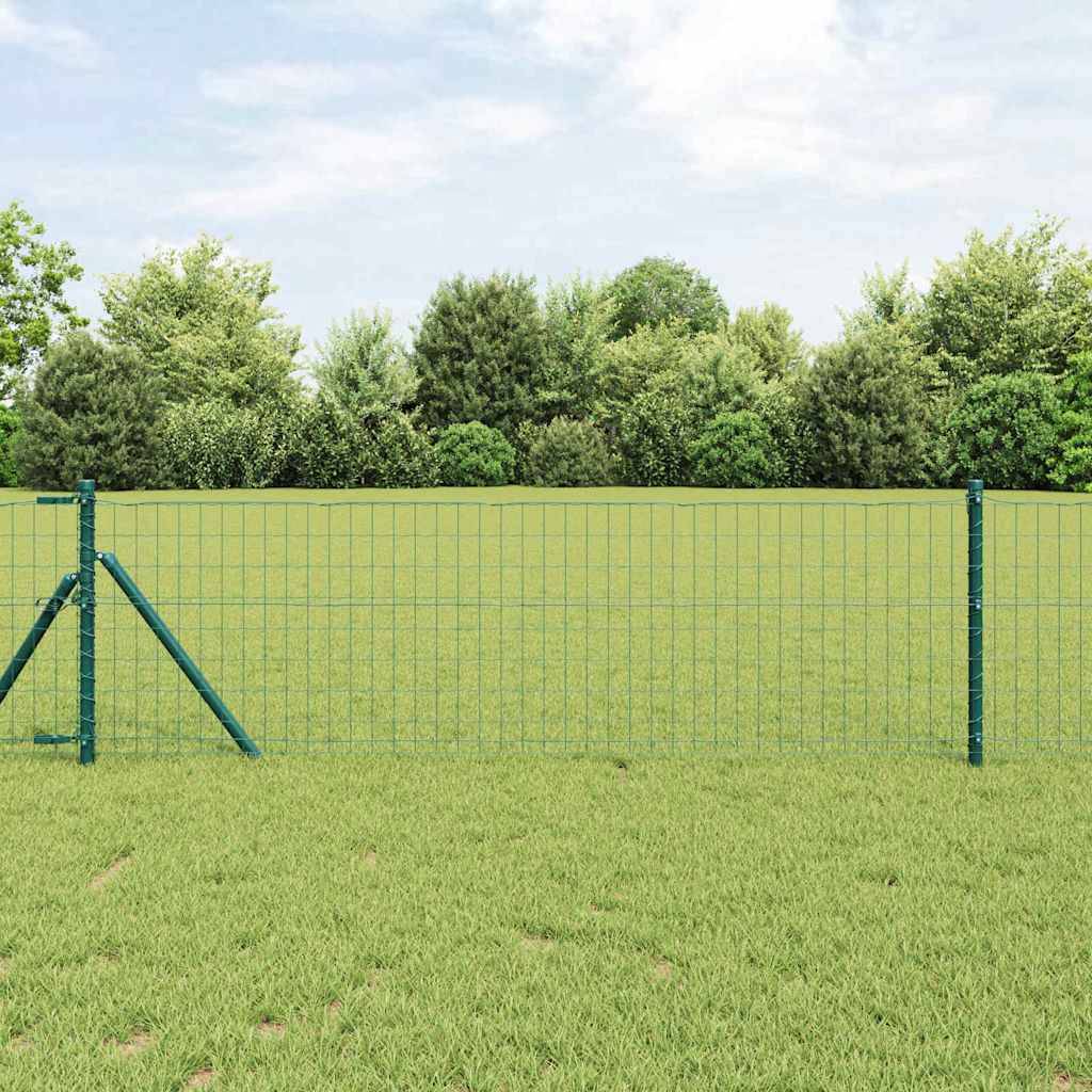 PANGIVO - Clôture acier PVC verte 0,6 x 25 m, Poids :22.18kg - PANGIVO - Image 1