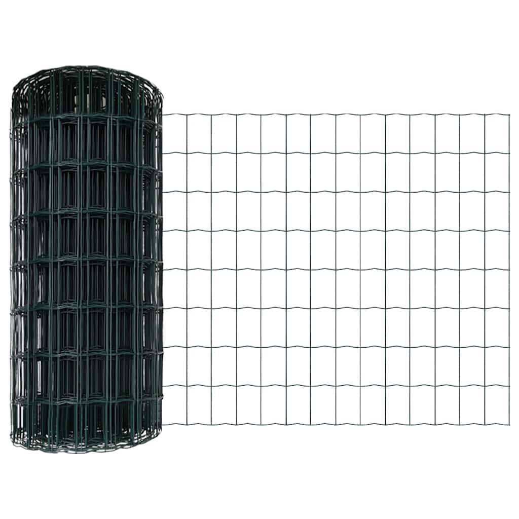 PANGIVO - Clôture acier PVC verte 0,6 x 25 m, Poids :22.18kg - PANGIVO - Image 7