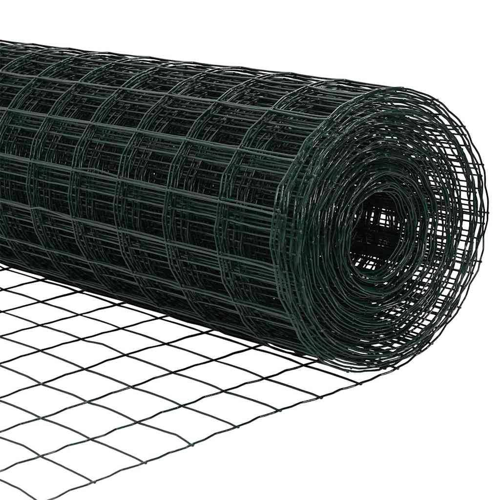 PANGIVO - Clôture acier PVC verte 0,6 x 25 m, Poids :22.18kg - PANGIVO - Image 8