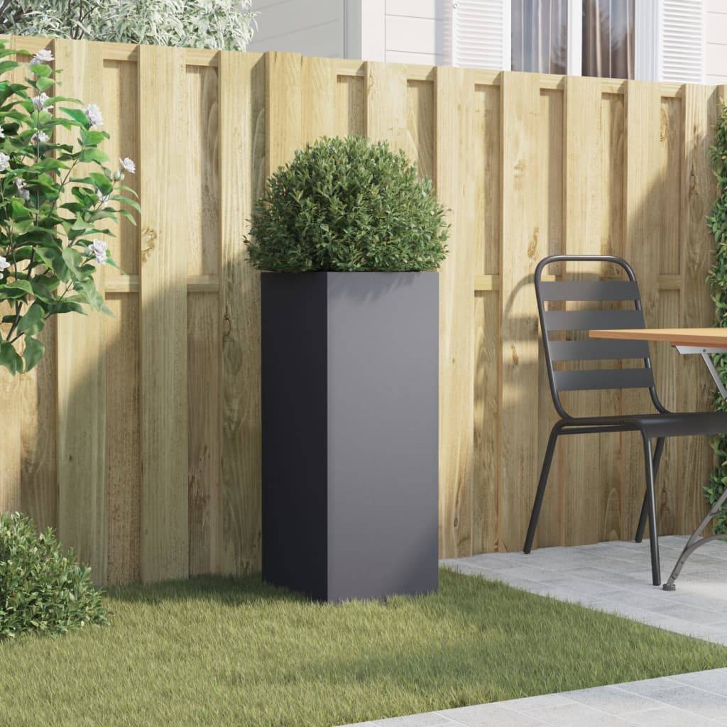 PANGIVO - Jardinière acier laminé à froid anthracite 32 x 29 x 75 cm - PANGIVO - Image 3