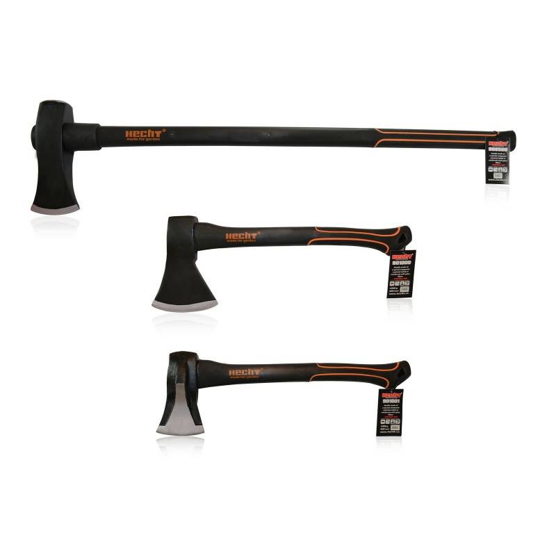 BB Loisir - Hecht Set avec 3 Haches merlin a fendre couperet Hachette 40-40-85 cm Nr. 2 - Image 2