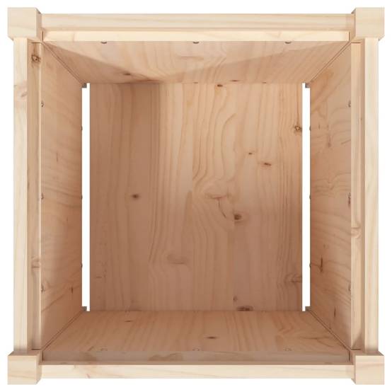 Vidaxl - Jardinière-Pot de fleur-Bac à fleurs 50x50x50 cm bois de pin massif - Image 7
