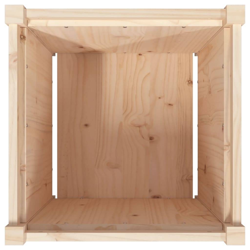Vidaxl - Jardinière-Pot de fleur-Bac à fleurs 50x50x50 cm bois de pin massif - Image 7