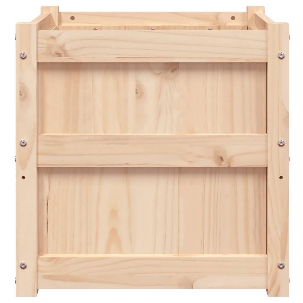 Vidaxl - Jardinière-Pot de fleur-Bac à fleurs 50x50x50 cm bois de pin massif - Image 6