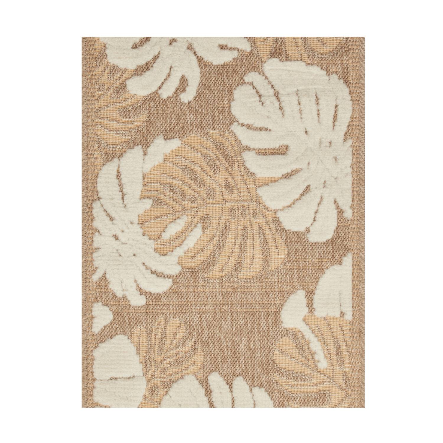 Autre - Tapis intérieur et extérieur en polypropylène marron 120x170cm - Image 1