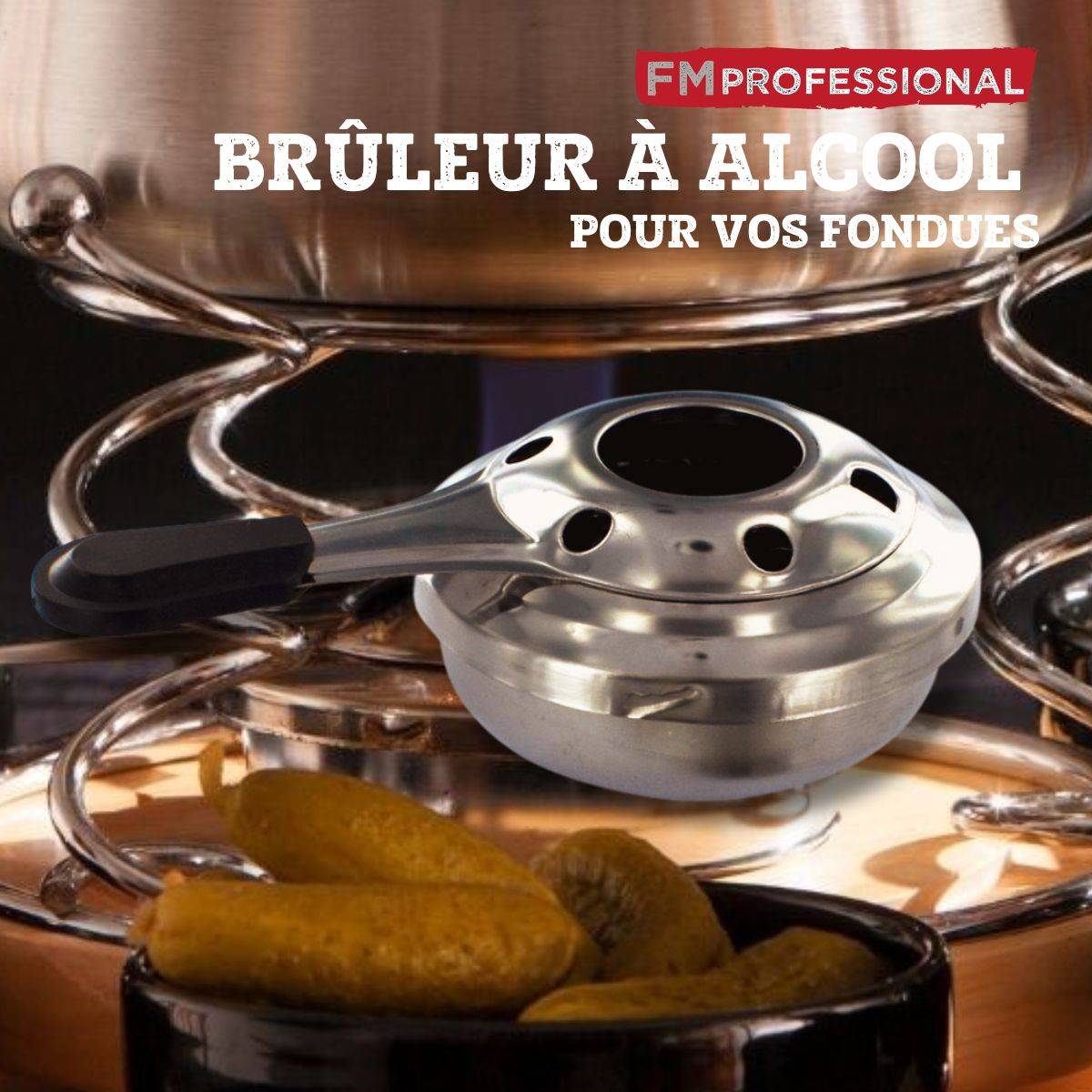 Brûleur À Fondue, Brûleur Alcool Fondue Pour Le Camping En Plein Air