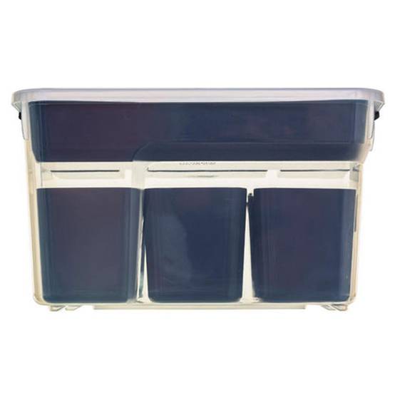 Boîte de Rangement "10 Compartiments" 8L Transparent - Image 2