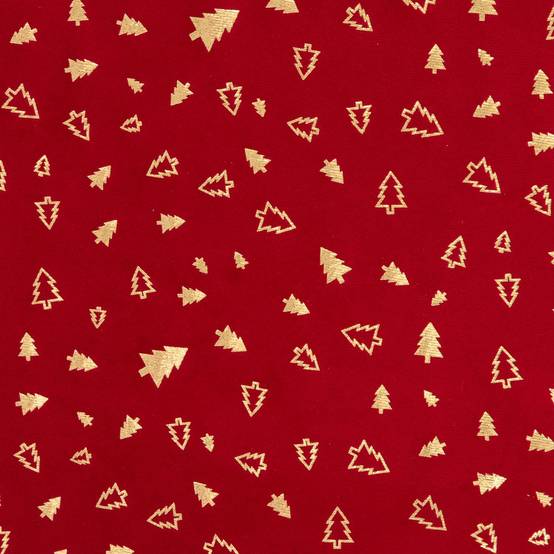 Chemin de table de Noël Sapin effet velours - Atmosphera - Image 2