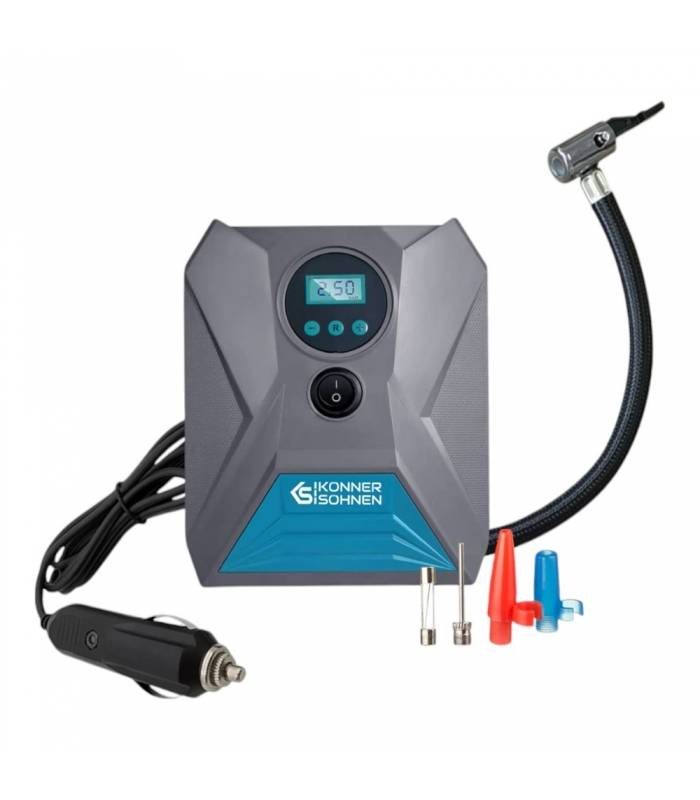 Compresseur automobile 120W, 25L/min, 10 bars, Câble de 3 mètres - Könner  Söhnen KS P10 - Image 1