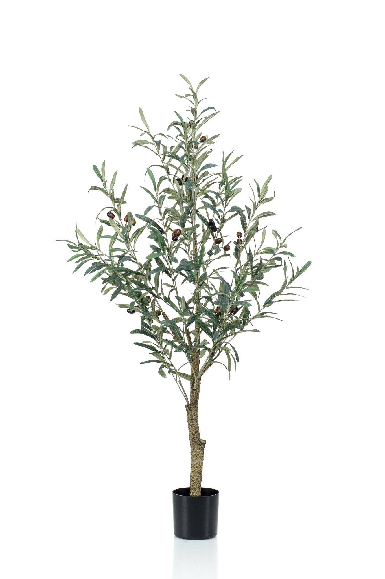 Olivier Artificiel Olea Europaea Réaliste Intérieur Décoration Zen 117 cm Vert - ComfortXL Green Living - Image 4