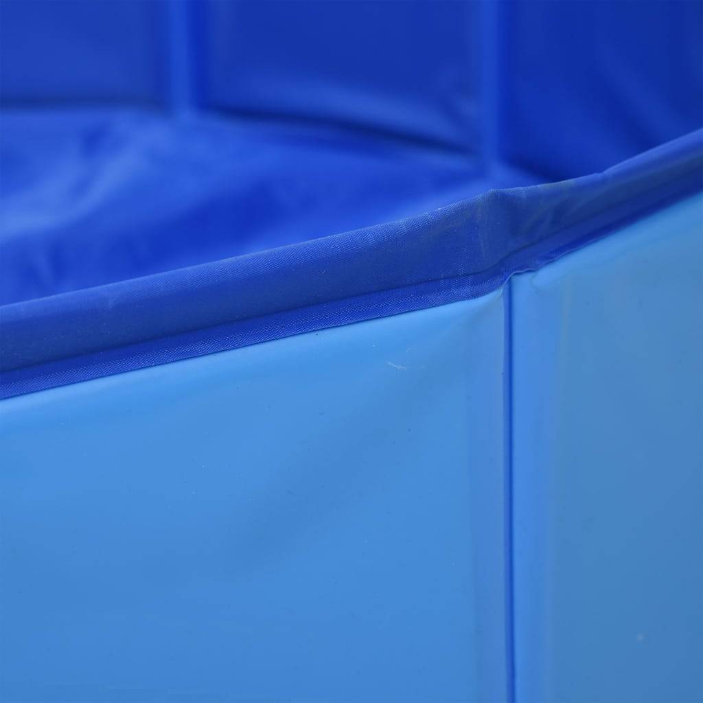 Vidaxl - Piscine pliable pour chiens Bleu 160x30 cm PVC vidaXL 170827 - Image 4