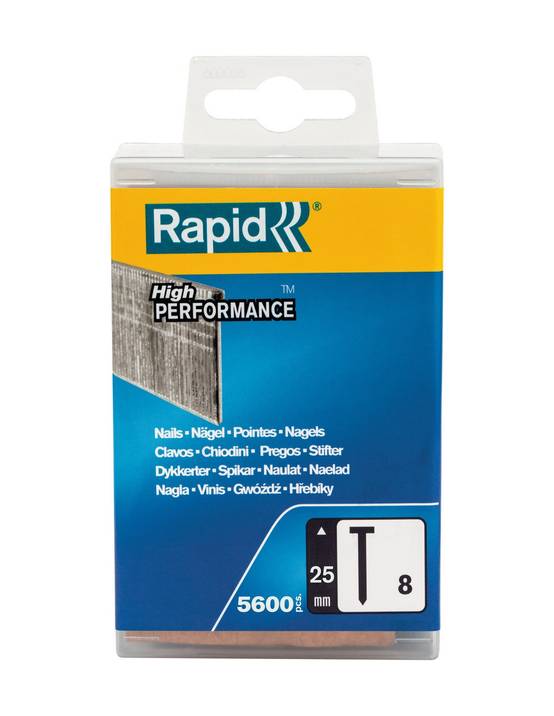 Rapid - Rapid Pointes Galvanisées 25mm Fixation Durable Et Résistante à La Corrosion - Rapid - Image 1