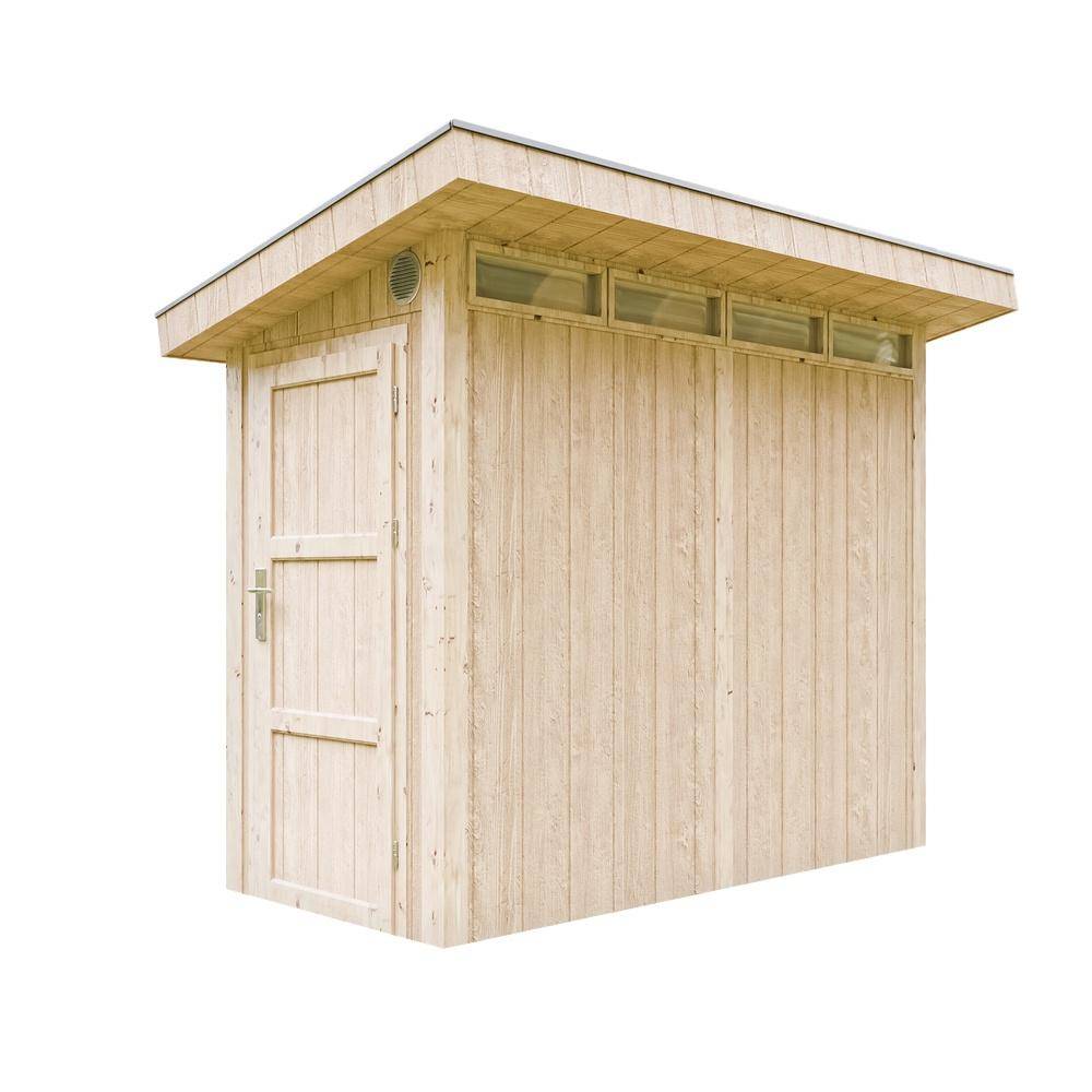 Timbela - Abri de jardin bois en panneaux LP SmartSide 3m² / L161xL293xH239 cm - Abri de jardin sans sol - Timbela M901B - Image 3