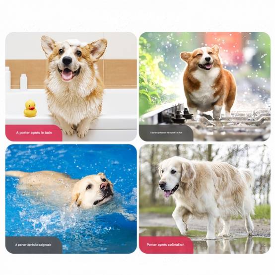 IntiMeg - Robe de bain pour grand chien XL IntiMeg - Image 3