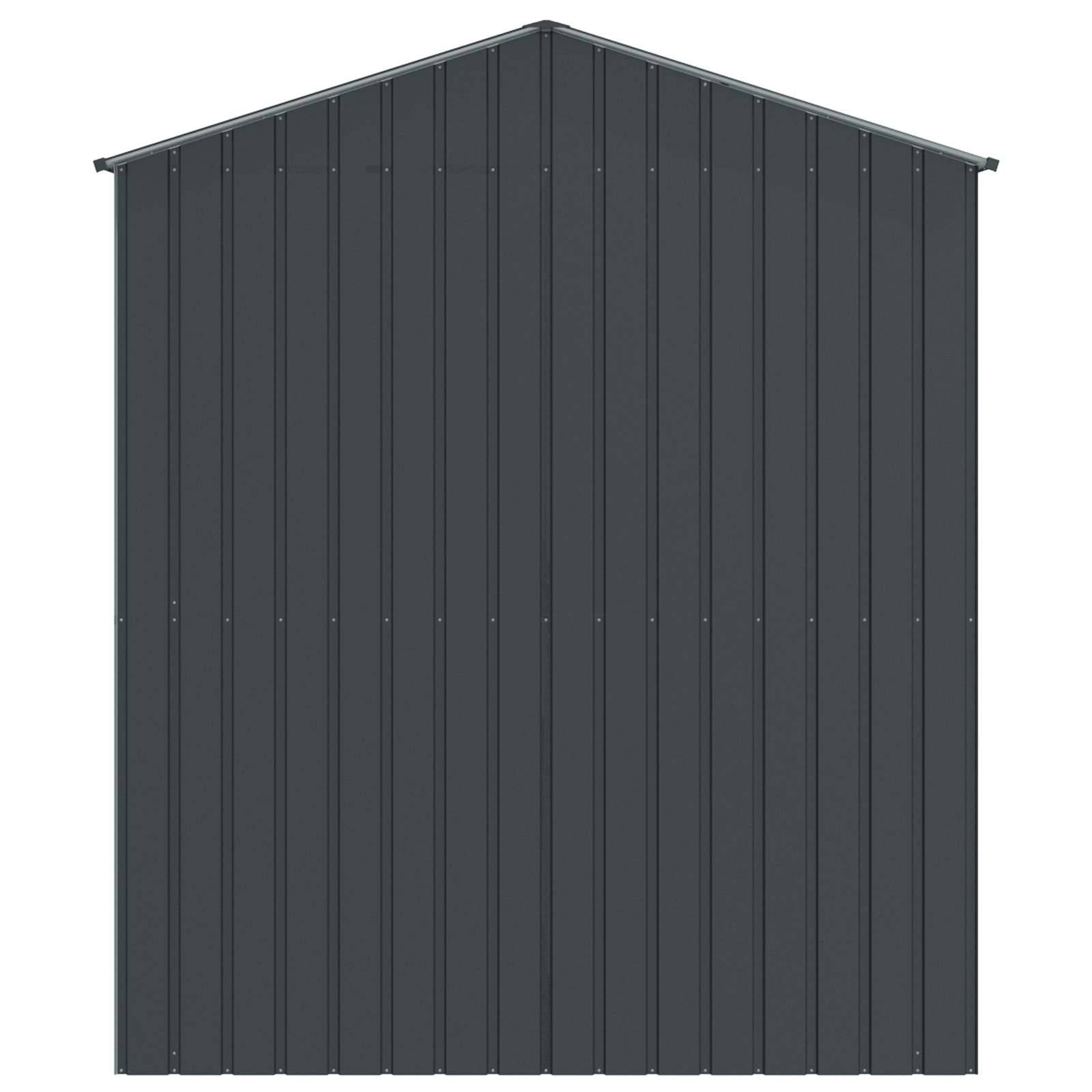 Volière Extérieure Longue Acier Galvanisé 645x208cm Anthracite - ComfortXL Outdoor Living - Image 4