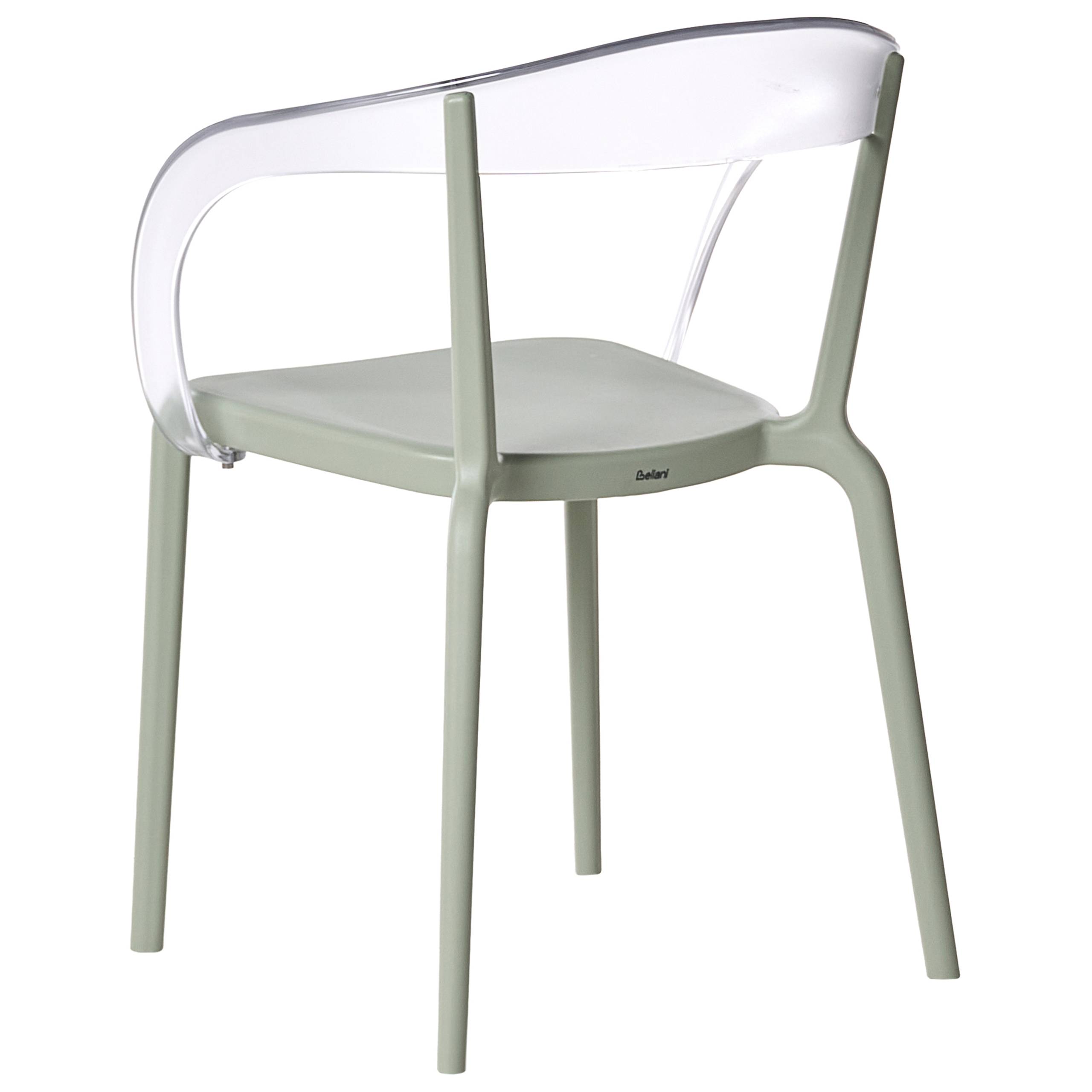 Beliani - Chaise de jardin Polypropylène Vert clair MALEVIZI - 45x45x77- Beliani - Image 4