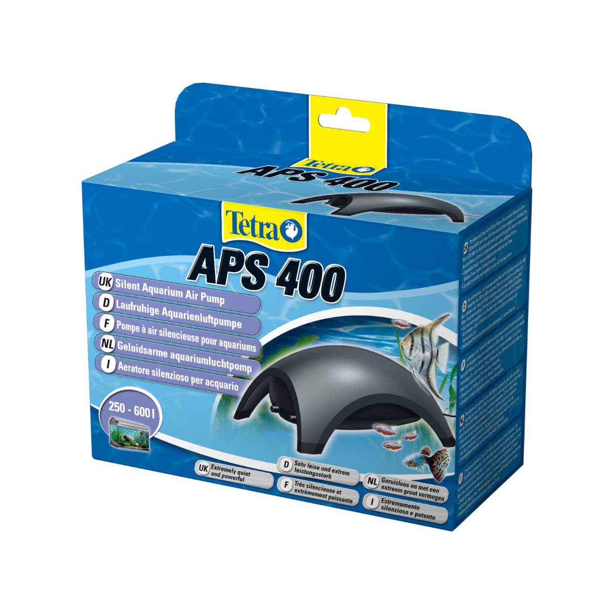 Tetra - Pompe à air silencieuse pour aquariums Tetra APS 400 | 250 - 600 litres - Image 1