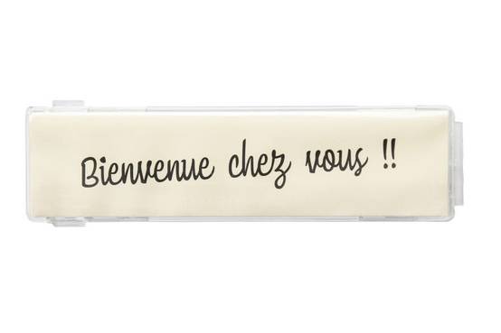 Porte-nom plastique boîte aux lettres type RENZ - 023723