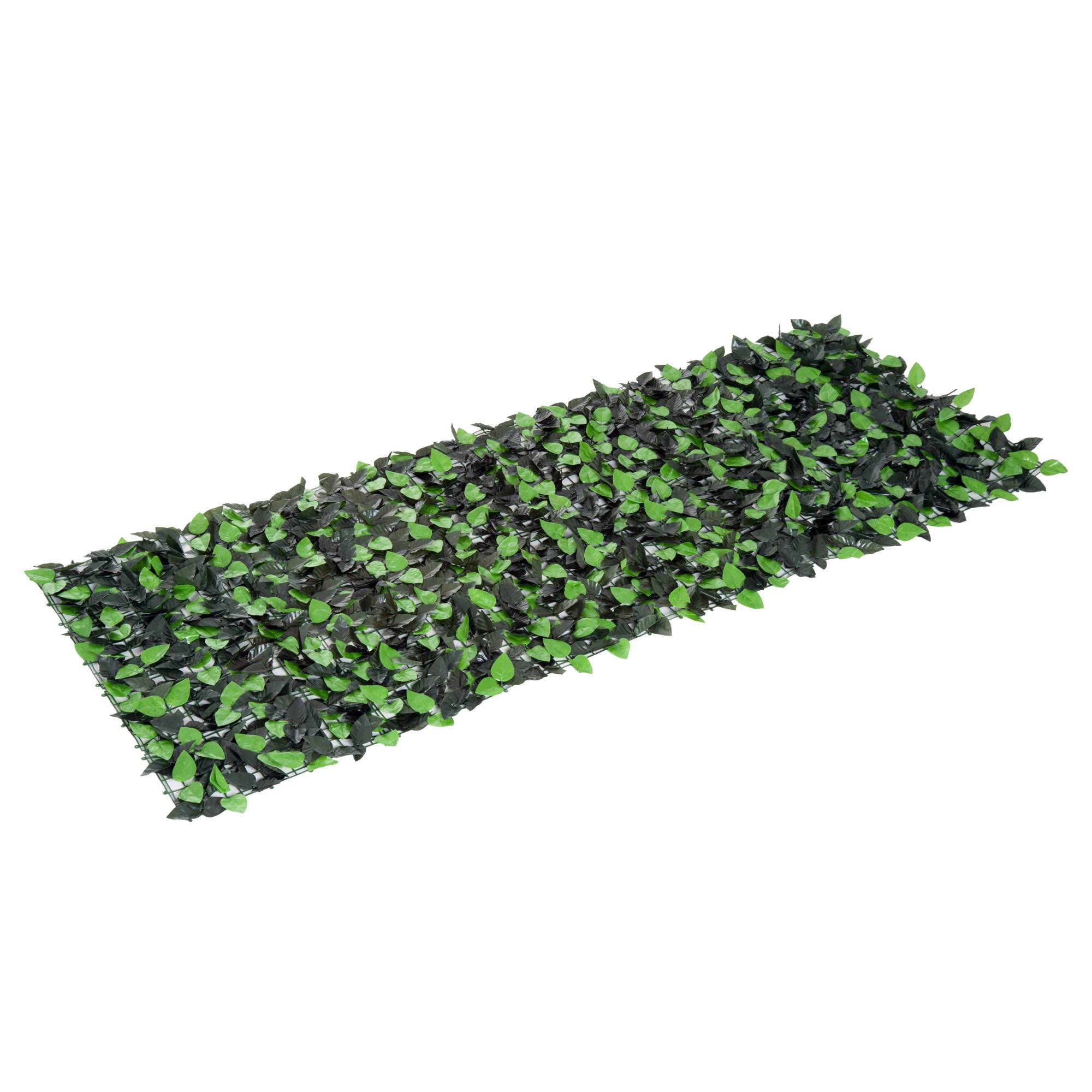 ComfortXL - Haie artificielle en PE 300 x 100 cm verte pour balcon jardin et mur décoratif - ComfortXL Outdoor Living - Image 2