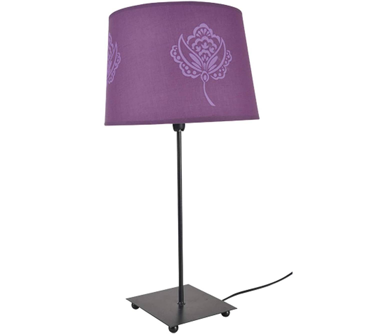 Eden - Lampe metal Fleur Rose - Image 2