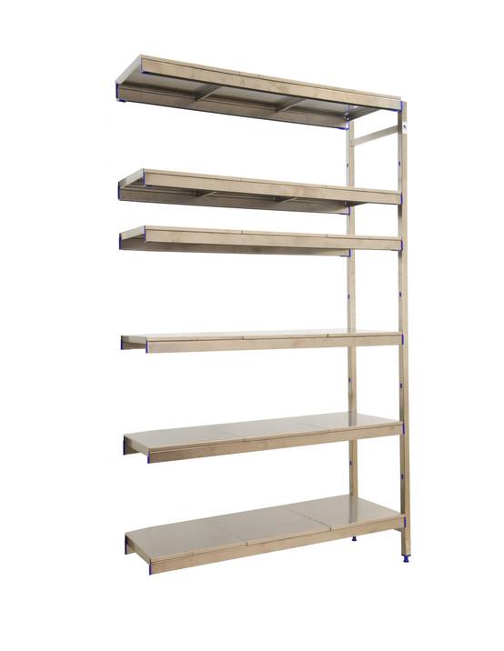 Etagère Sans Vis Simoninox Aditiooranl 6ss/1600x1660x400 Acier Inox 1600x1660x400 - Simonrack