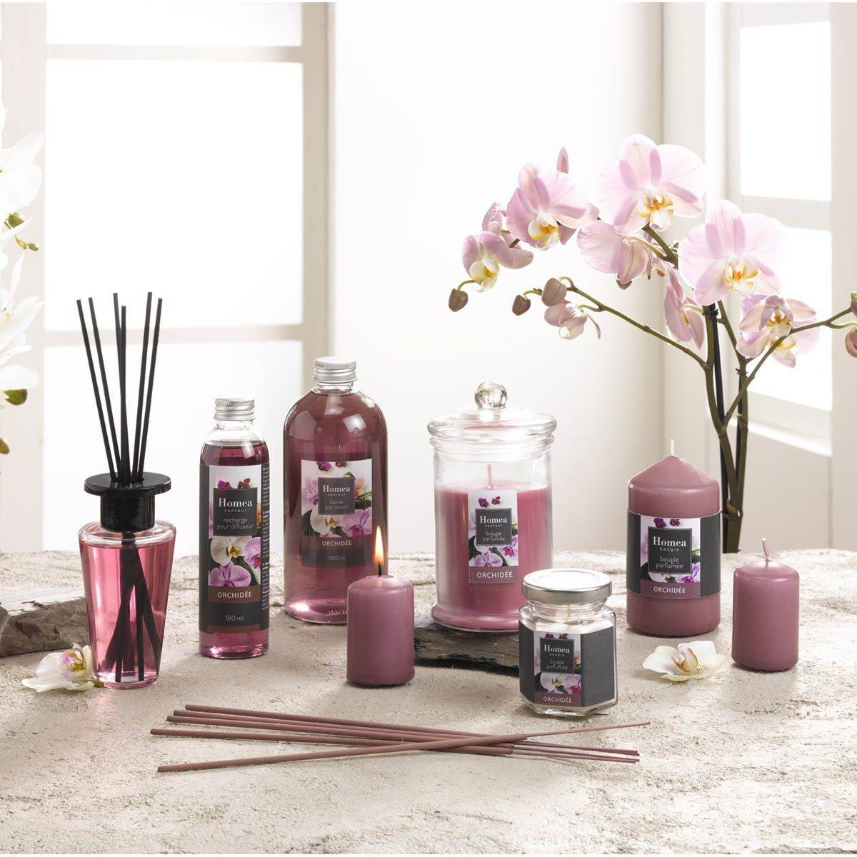 Liquide Pot Pourri "Essentiel II" 500ml Orchidée - Image 2