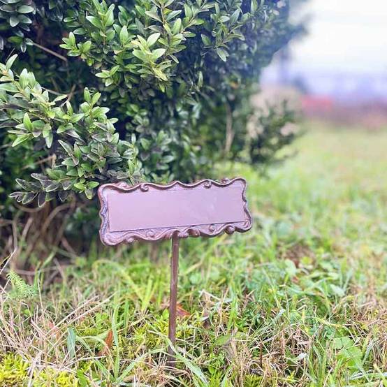 La Grande Prairie - Ardoise - tuteur pic à planter 15x4x28cm - Image 2