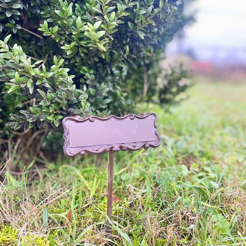 La Grande Prairie - Ardoise - tuteur pic à planter 15x4x28cm - Image 2