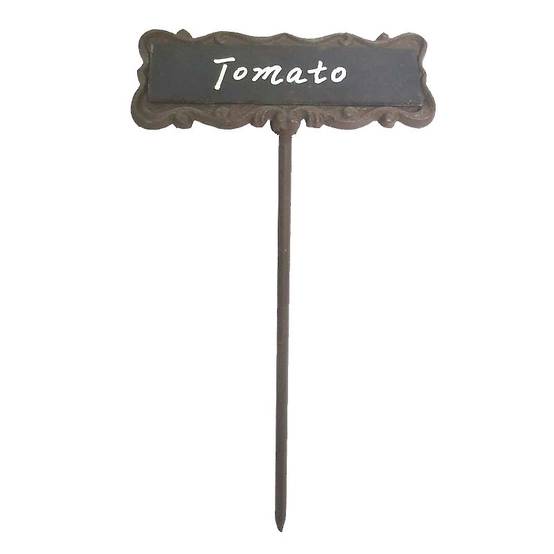 La Grande Prairie - Ardoise - tuteur pic à planter 15x4x28cm - Image 1
