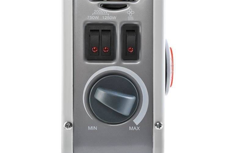 Chauffage d'appoint 2000W Turbo blanc - Image 7