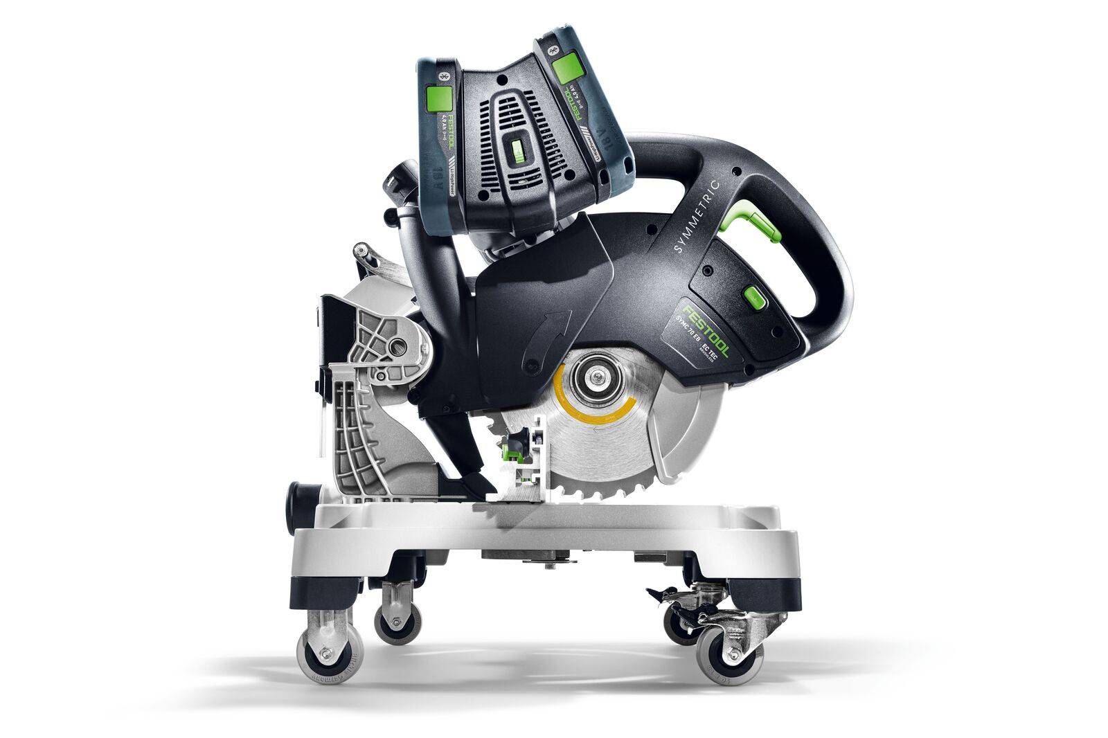 Festool - Scie à onglet 2x18V SYMMETRIC SYMC 70 EB-Basic (sans batterie ni chargeur) - FESTOOL - 577424 - Image 2