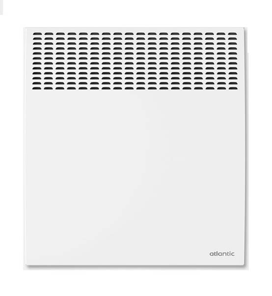 Convecteur électrique F617 blanc 500W - ATLANTIC - 561728 - Image 1