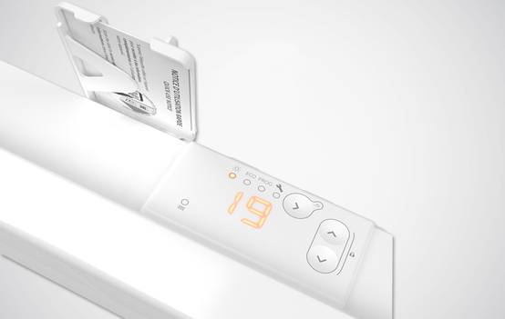 Convecteur électrique F617 blanc 500W - ATLANTIC - 561728 - Image 3