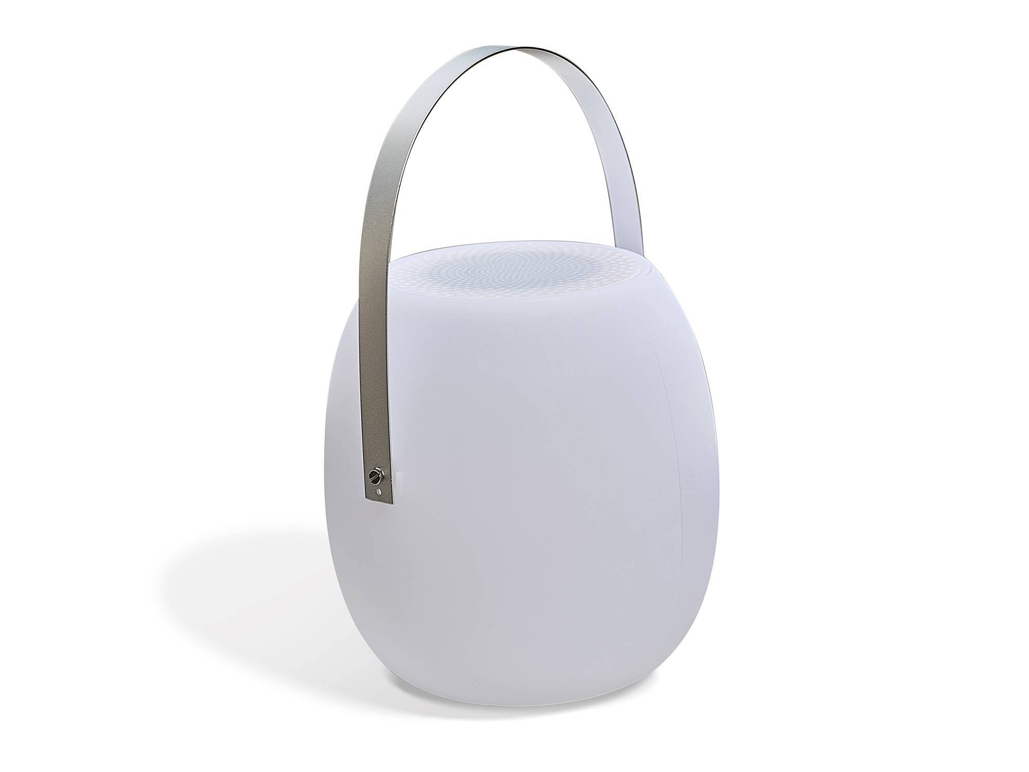 Lampe enceinte bluetooth sans fil AUREA poignée métal - REMARQUABLE - Image 1