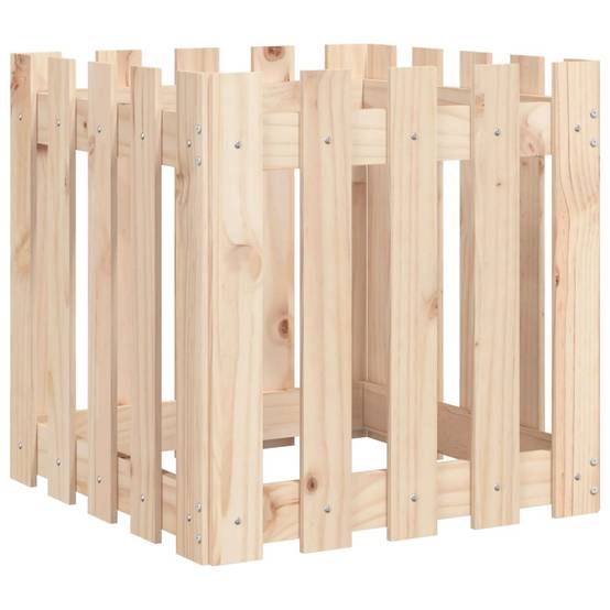 Prolenta Premium - Jardinière bois marron 50 x 50 x 50 cm - Prolenta premium p320.5 - Image 1