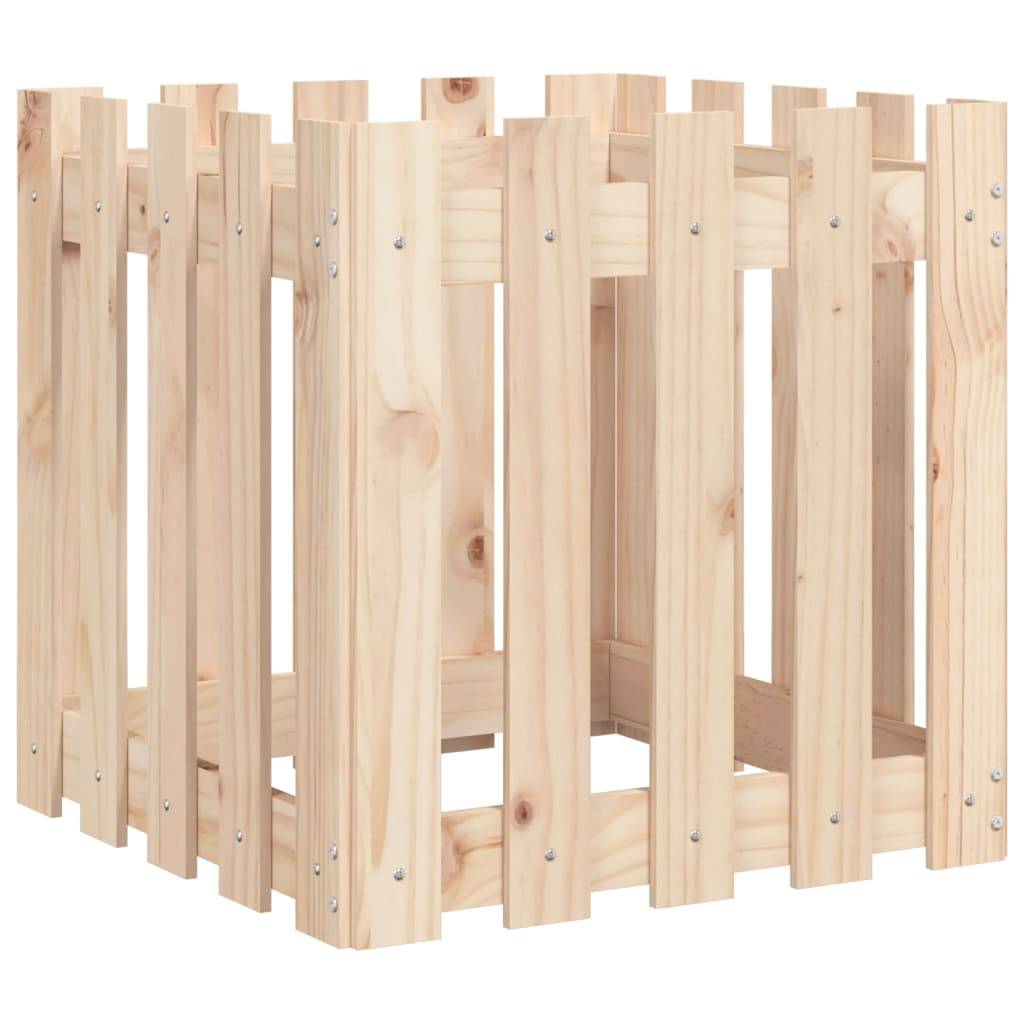 Prolenta Premium - Jardinière bois marron  50 x 50 x 50 cm  - Prolenta premium p320.5 - Image 1