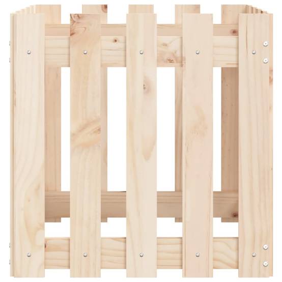 Prolenta Premium - Jardinière bois marron 50 x 50 x 50 cm - Prolenta premium p320.5 - Image 6